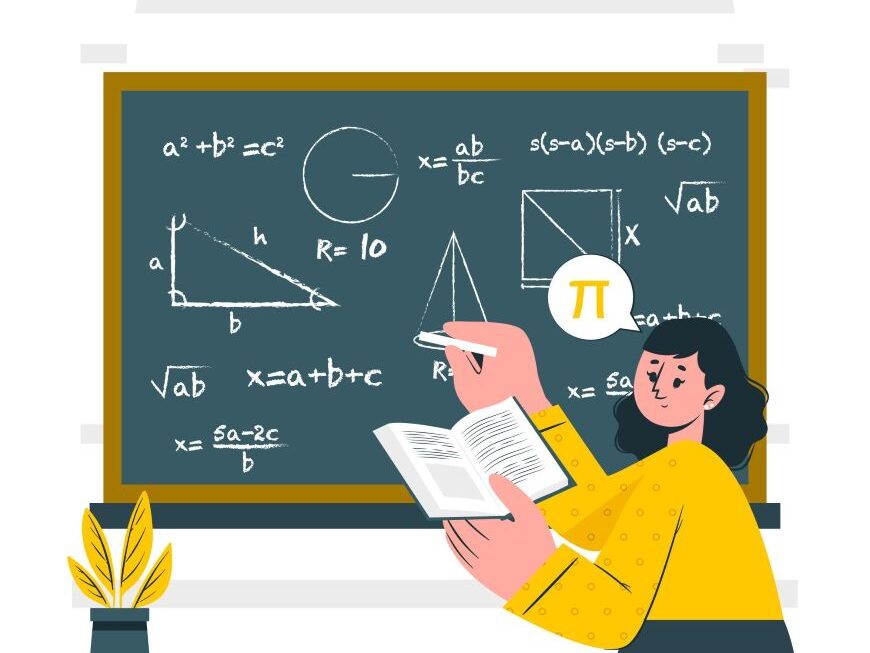 The image captures the essence of logic, creativity, and the pursuit of understanding complex concepts that define the subject of mathematics.