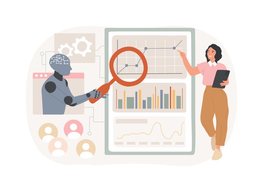 This image refers to develop analytical skills that help you solve big problems step by step.