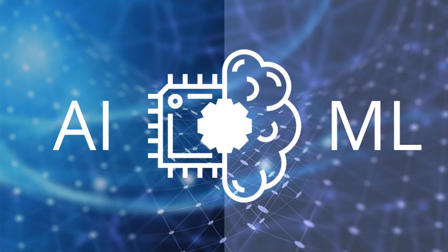 difference between artificial intelligence and machine learning algorithms.