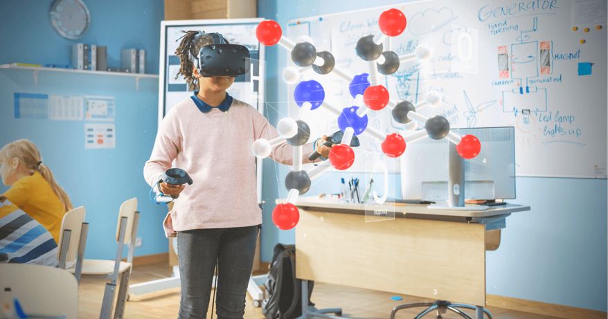 Use of AR and VR in the stem learning
