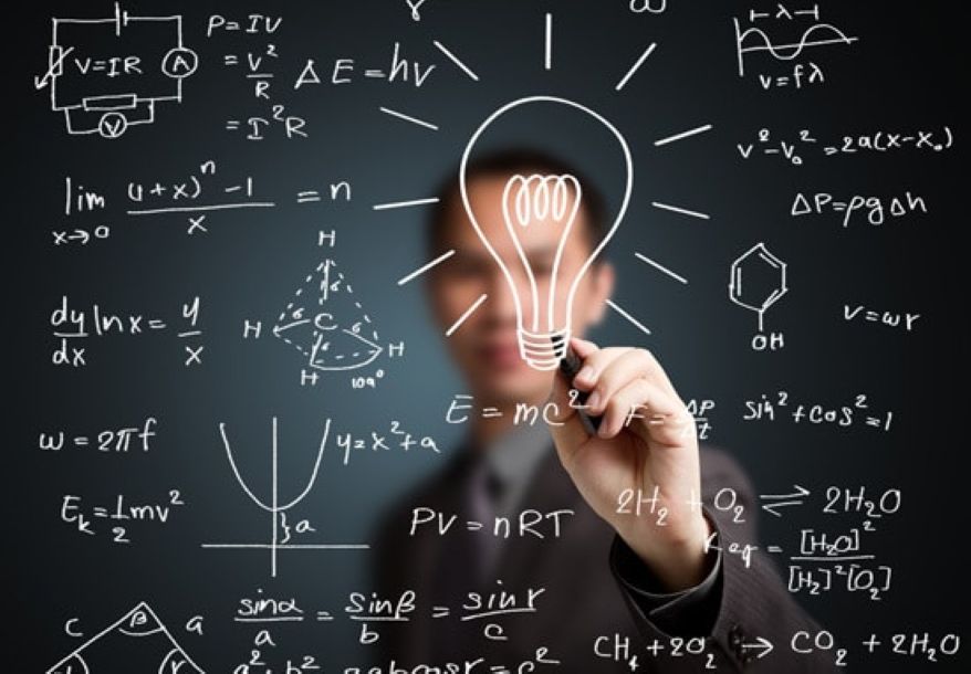 math formulas and scientific equations 