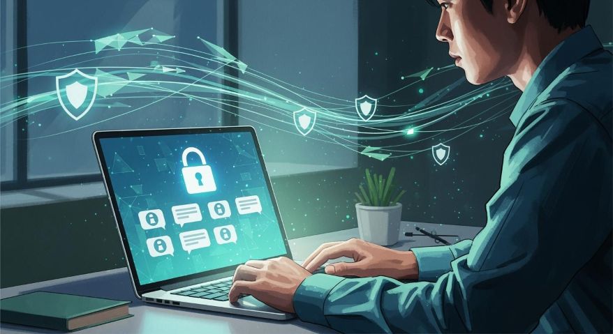 end-to-end encryption